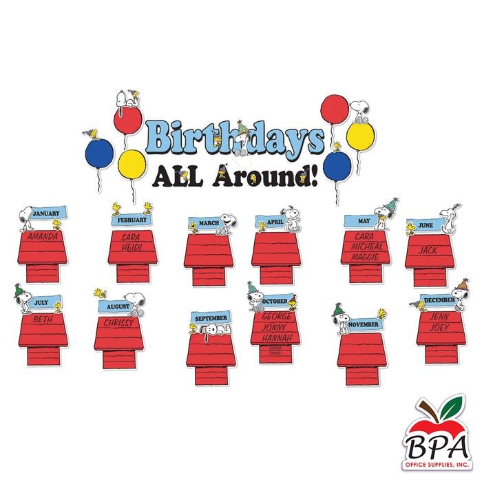 Eureka • Mini Set-decorativo "Peanuts - Birthday"