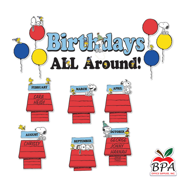 Eureka • Mini Set-decorativo "Peanuts - Birthday"