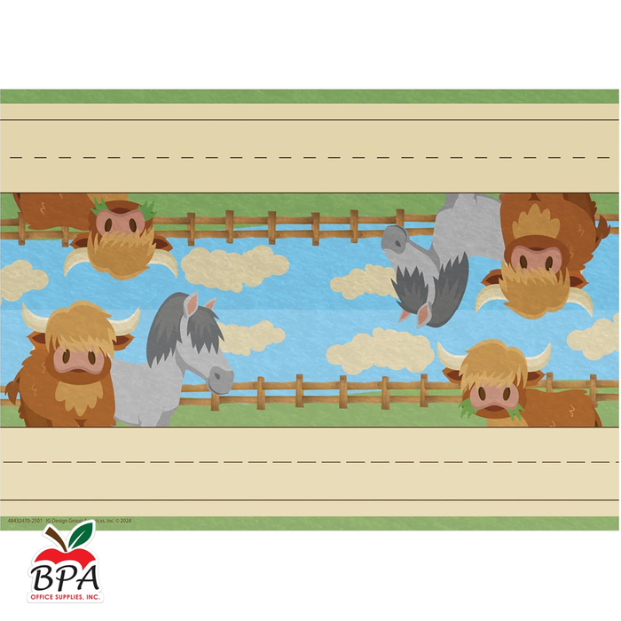 Eureka •  Tented Name Plates "Wild Wild Classroom"