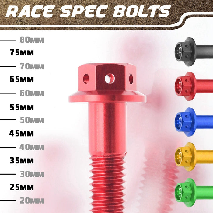 All color of Yamaha YZF R1 1998-1999 CNC Crankcase Cover Bolt Kit Set