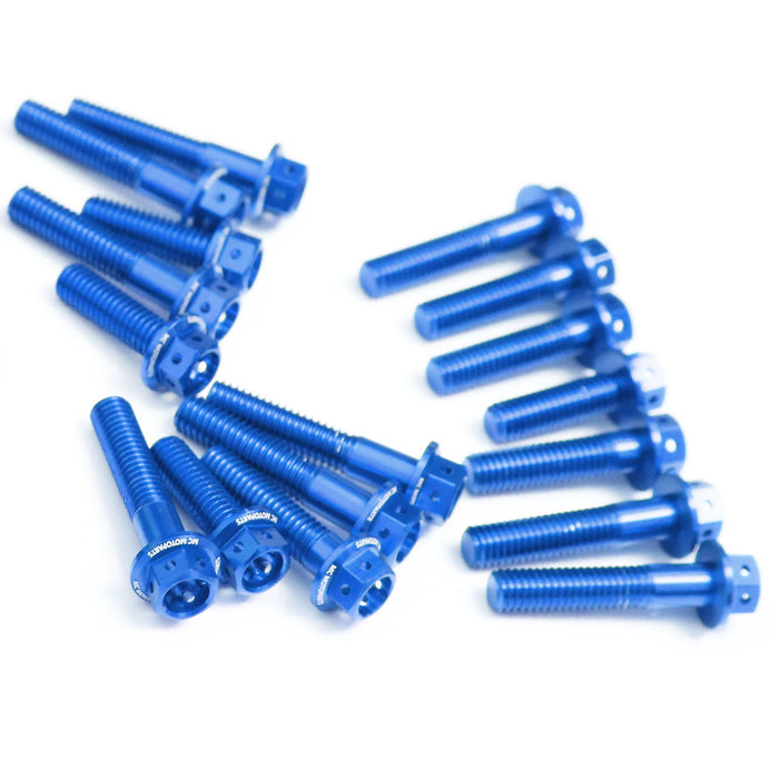 Fits Yamaha YZF R1 1998-1999 CNC Crankcase Cover Bolt Kit Set - MC Motoparts