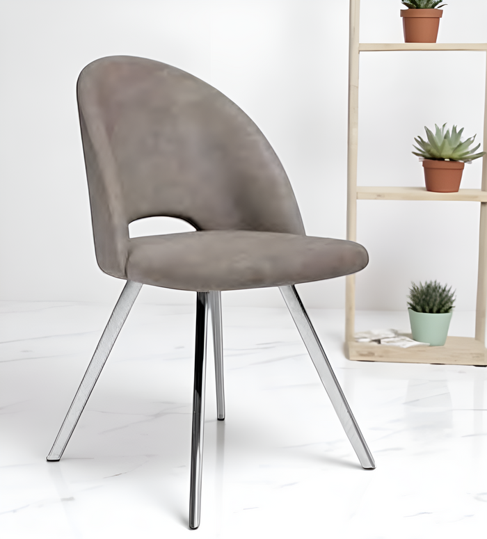 Grey PU Chair – C-1541