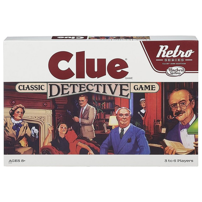 Hasbro • Clue Retro Detective Game