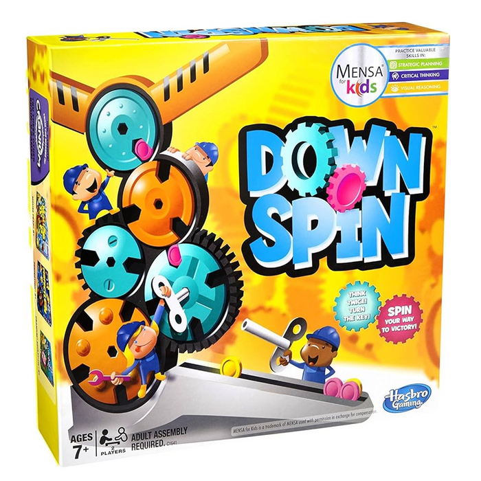 Hasbro • Down Spin Twisting Game