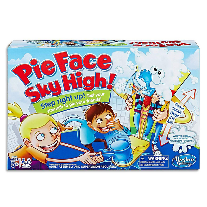 Hasbro • Pie Face Sky High! Family Game