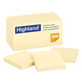 Highland •  Self-Stick Notes 3x3 (amarillo - 18pk)