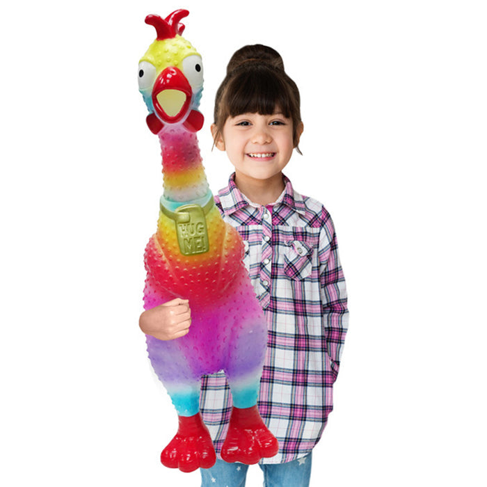 Hug Me GIANT Tie-Dye Chicken