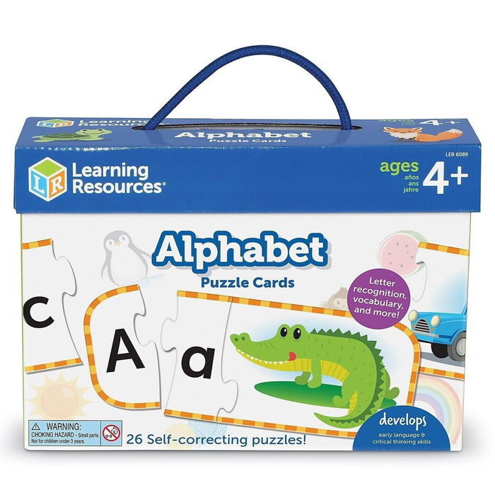 Learning Resources • Alphabet Puzzle Cards