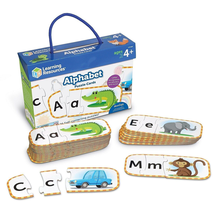 Learning Resources • Alphabet Puzzle Cards