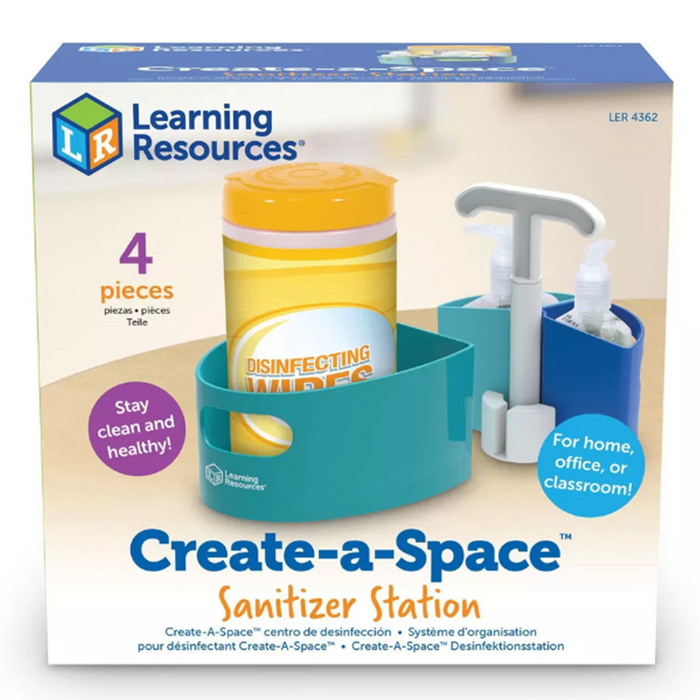 Learning Resources • Create-a-Space Sanitizer Station