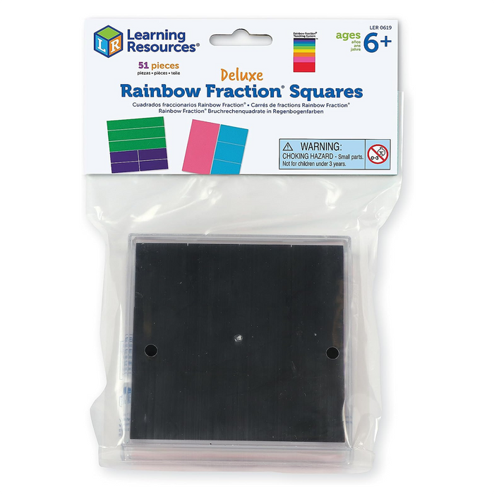 Learning Resources • Rainbow Fraction Squares