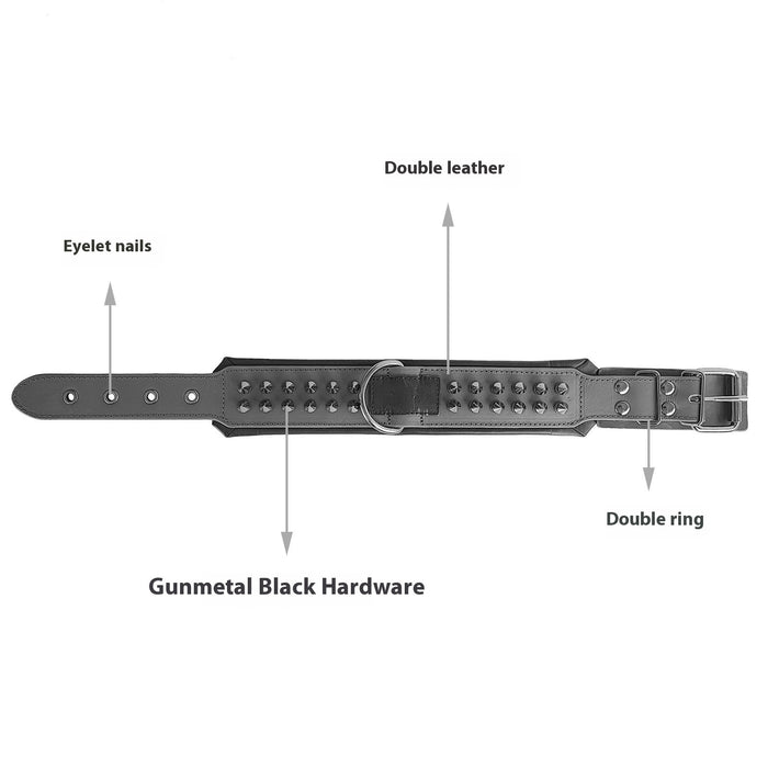 Leather Pet Collar Bandana Accessory