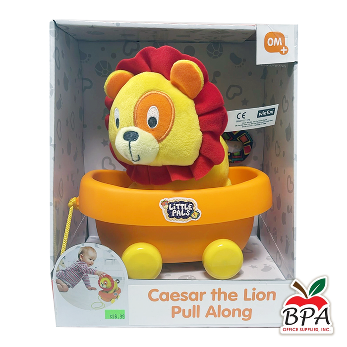Little Pals • Caesar The Lion - Pull Along Car