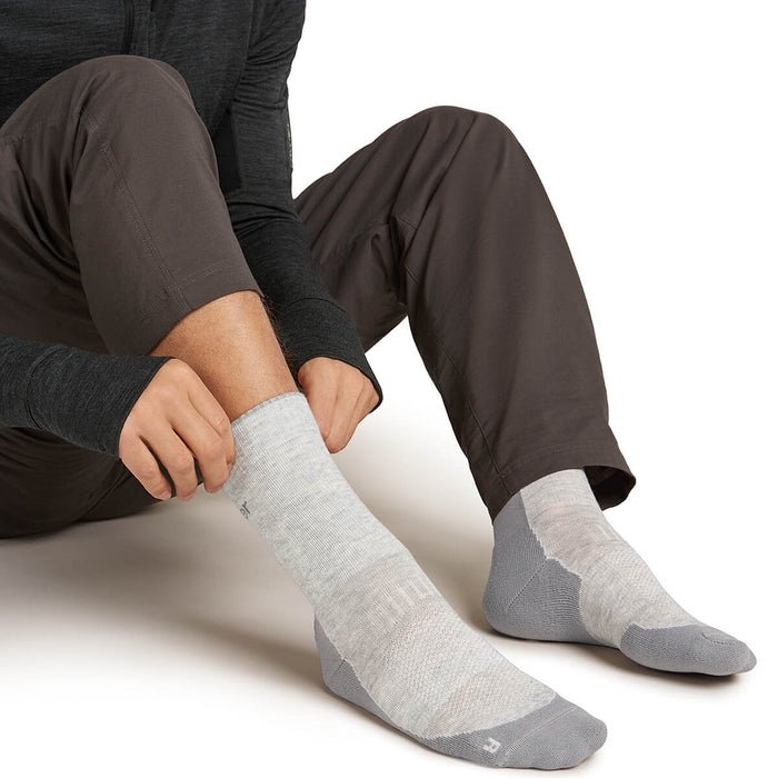 Merino Hike+ Light Cushion Men's Crew Socks