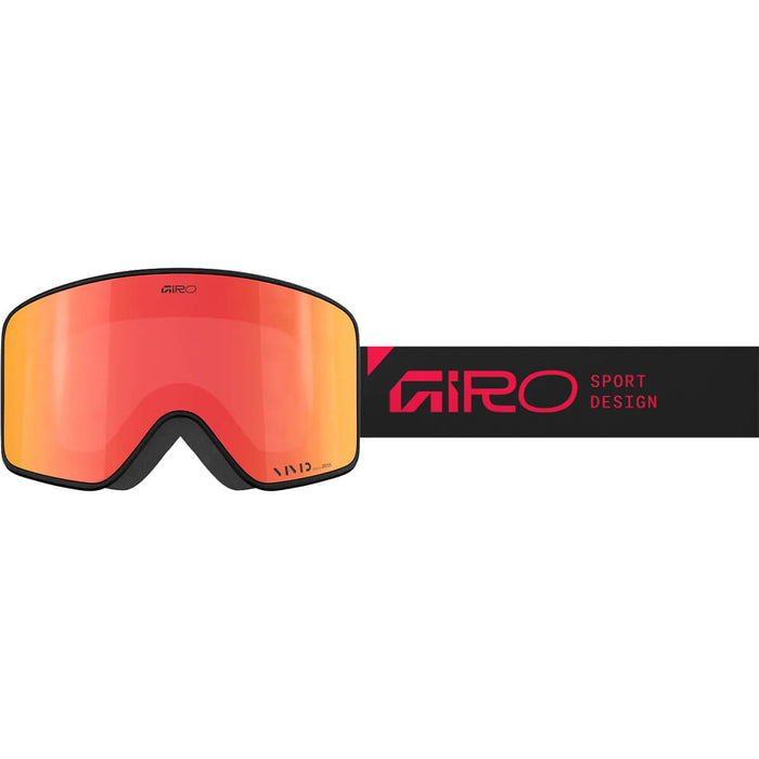 Stacked Black Vivid Ember/Vivid Infrared front view
