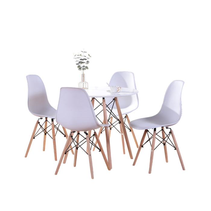 Modern Eiffel Round Dining Set – Model T-1405