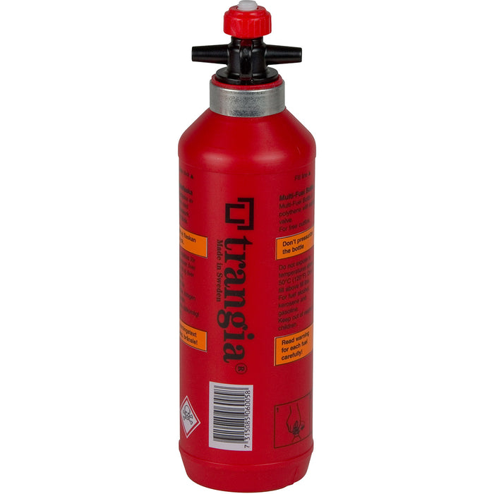 Multi-Fuel Bottles with Safety Valve