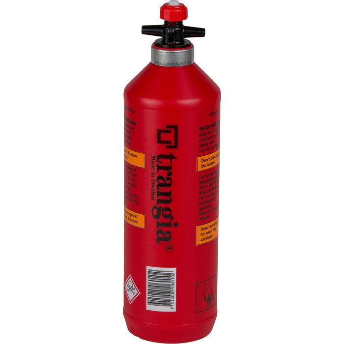 Multi-Fuel Bottles with Safety Valve