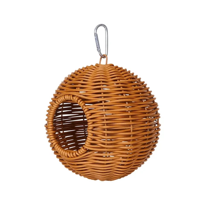 Natural Wicker Hanging Bird Nest