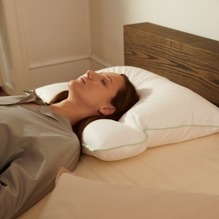 NeckSupport Pillow incl. cover - White