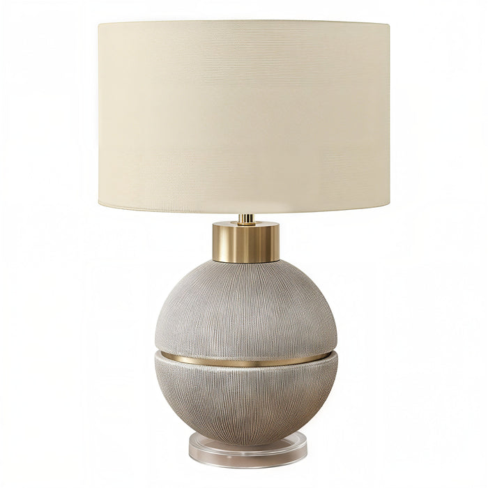 ORIONA LUX™ – TEXTURED GLOBE TABLE LAMP – I 9925