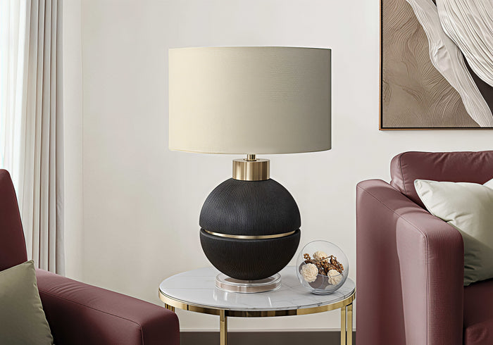 ORIONA LUX™ – TEXTURED GLOBE TABLE LAMP – I 9925