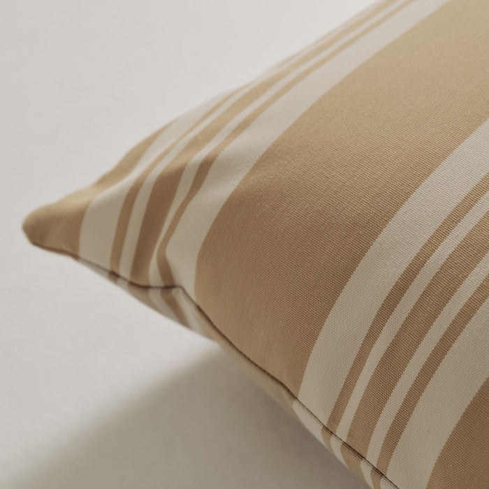 Outdoor pillow 40x60 - Beige stripe