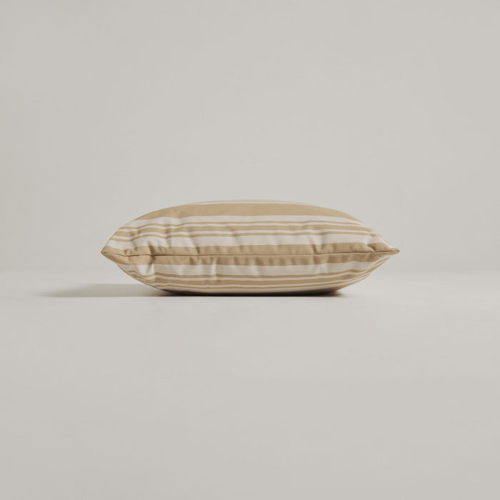 Outdoor pillow 50x50 - Beige stripe