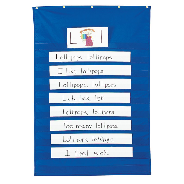 Pacon • Pocket Chart Standard (tamaño 34" x 50")