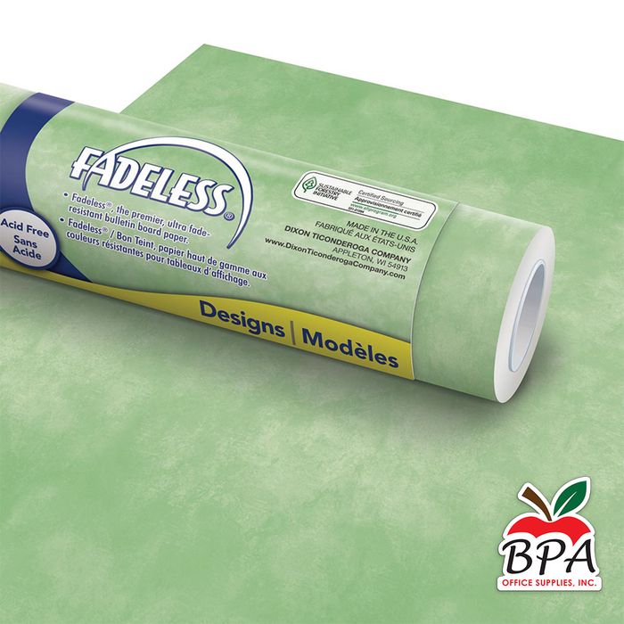 Pacon • Rollo de papel para bulletin board "Fadeless Color Wash Mint"