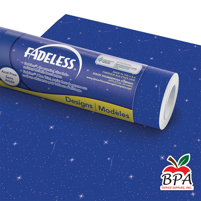 Pacon • Rollo de papel para bulletin board "Fadeless Night Sky"