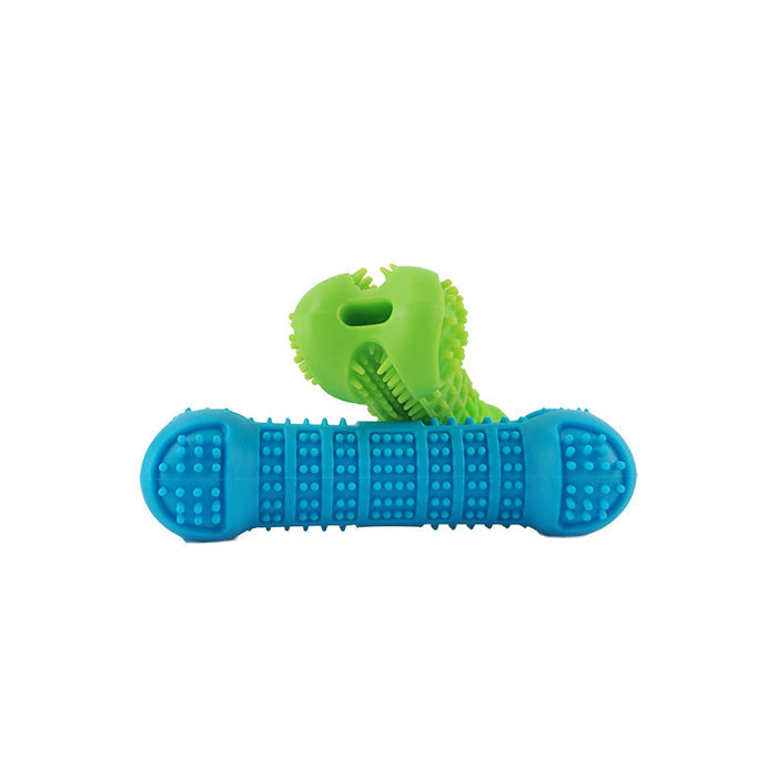 Pet Dog Silicone Bone Toothbrush Toy