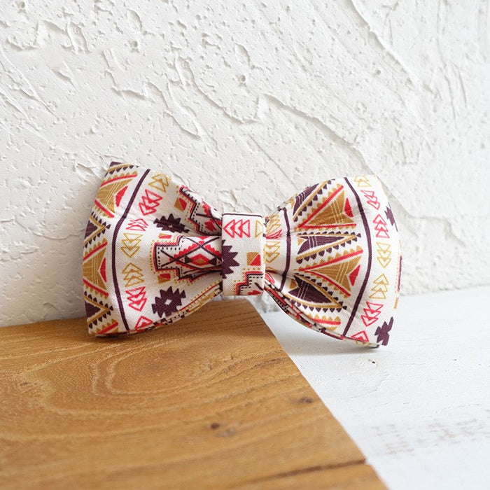 Pet Leash Bow Tie Collar Jewelry Accessory