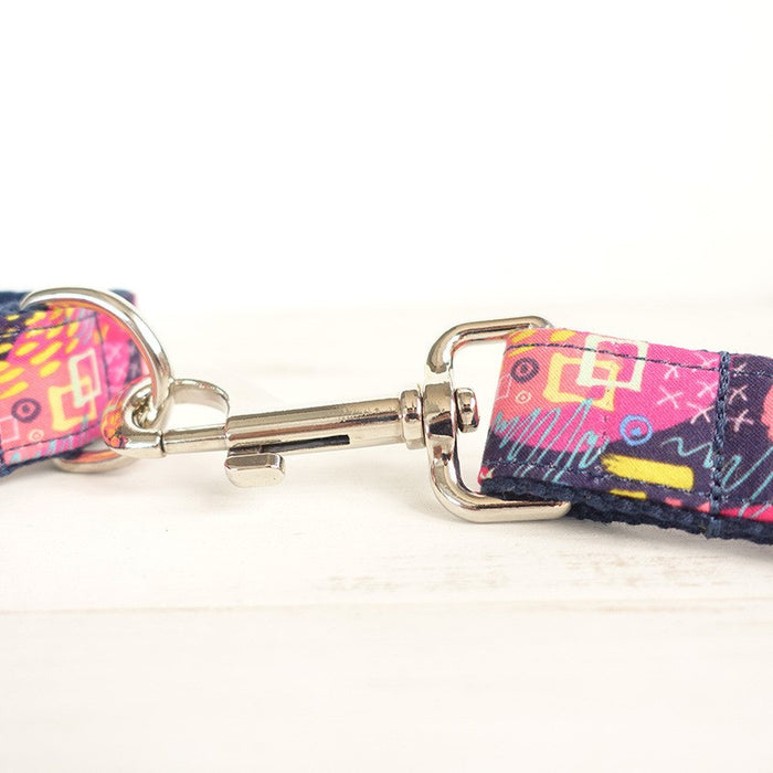 Pet Leash Hoop Bow Tie Jewelry Accessory Set