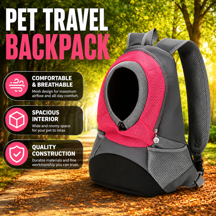 Pet Travel Shoulder Backpack