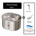 Pet Water Fountain 304 Stainless Steel Circulating Filtration For Cats