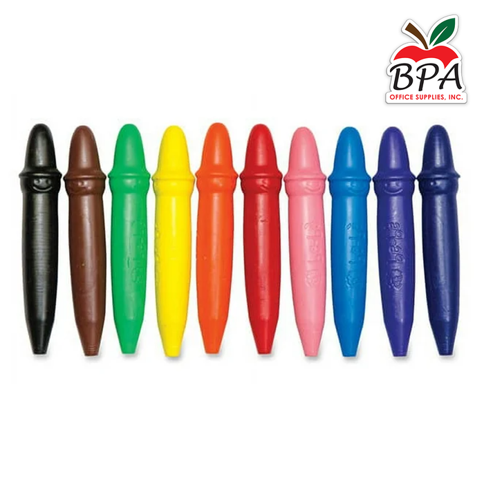 PRANG • Crayones "Large Bebé" - 10 colores