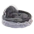Ruffled Princess Dog Bed