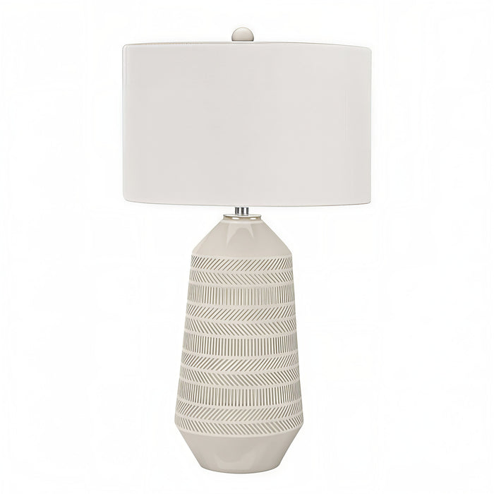 SERENZA FORMA™ – CONTEMPORARY CERAMIC TABLE LAMP – I 9613