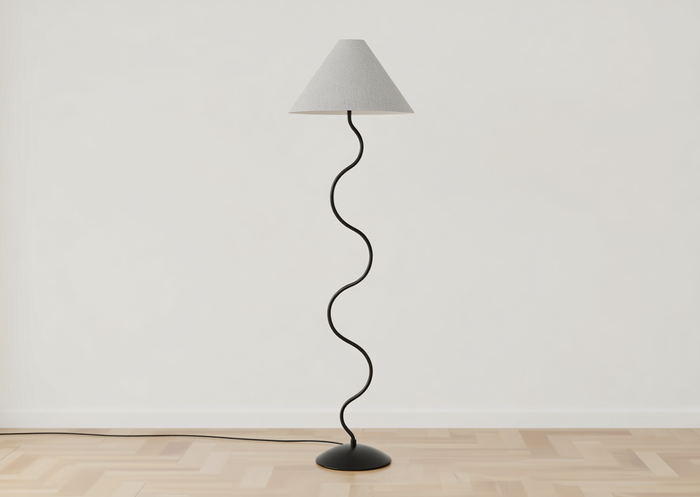 SERPENTIS NOIR™ – SCULPTURAL FLOOR LAMP – I 9627