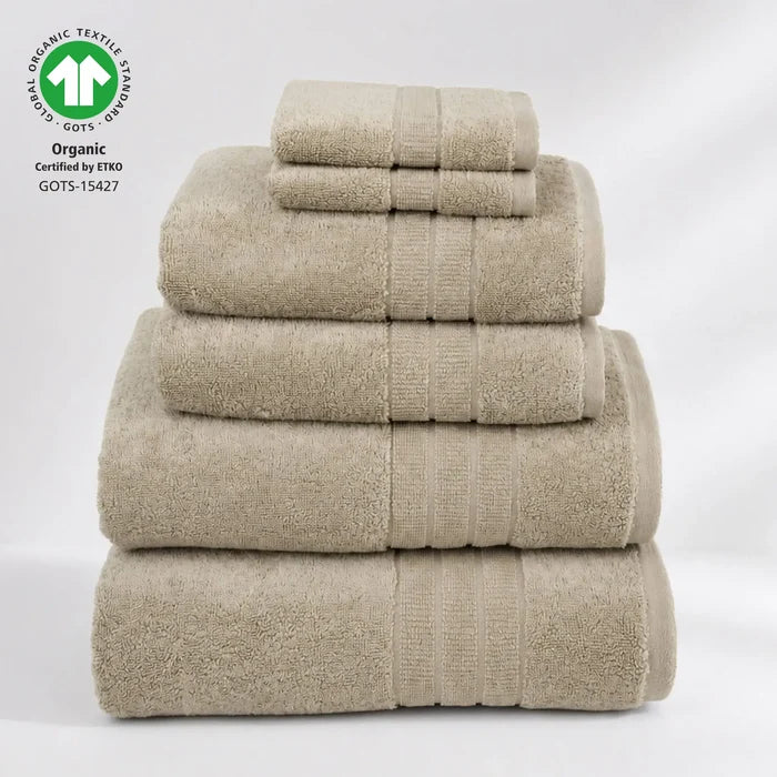 Soft Turkish Organic Cotton Bath Towel Bundle