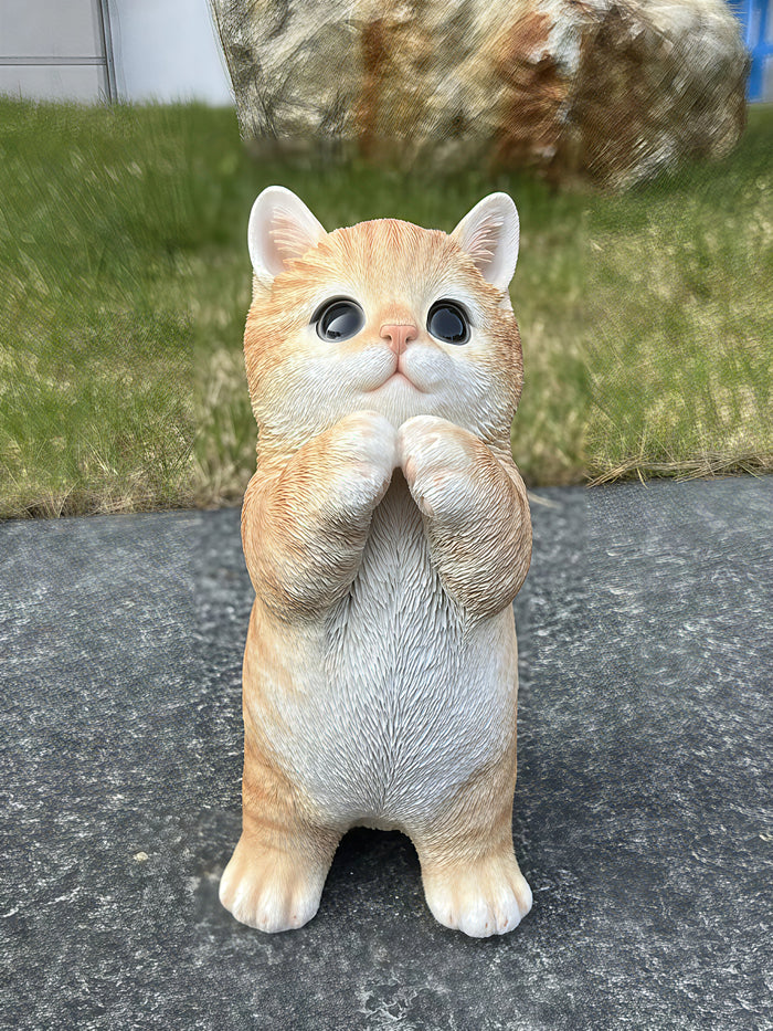 SOREAL™ – STANDING TABBY CAT SCULPTURE – 87699-01