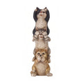STACKING CATS™ – HEAR / SEE / SPEAK NO EVIL – POLYRESIN STATUE – 75618-C