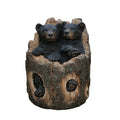 STUMP CUBS DUO™ – PLAYFUL BLACK BEAR FIGURINE SET – 87957-L