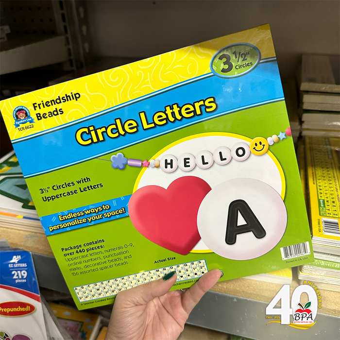 Teacher Created Resources • Letras Decorativas "Electric Bright 7" Fun Font Letters" (Copy)