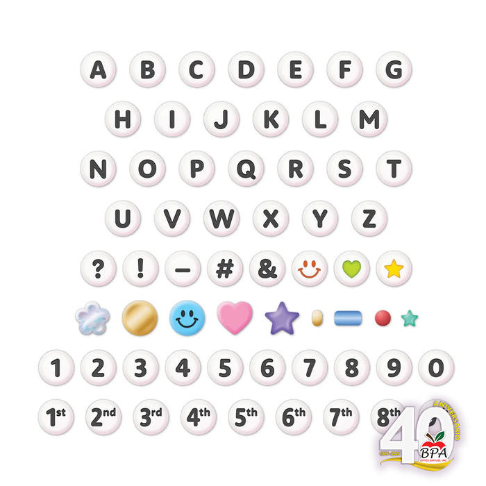 Teacher Created Resources • Letras Decorativas "Electric Bright 7" Fun Font Letters" (Copy)
