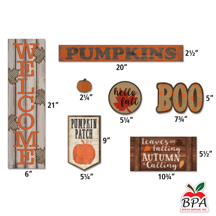 Teacher Created Resources • Mini Set-decorativo "Home Sweet Classrom - Happy Fall"