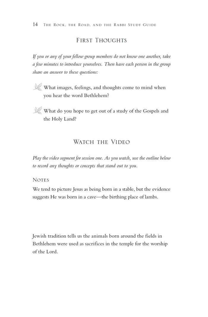 The Rock, the Road, and the Rabbi: My Journey into the Heart of Scriptural Faith and the Land Where It All Began
