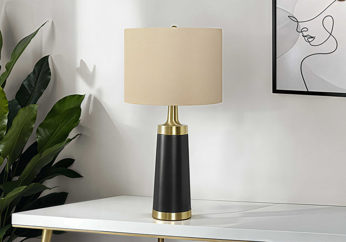 VALERIO NOIR™ – MODERN METAL TABLE LAMP – I 9623
