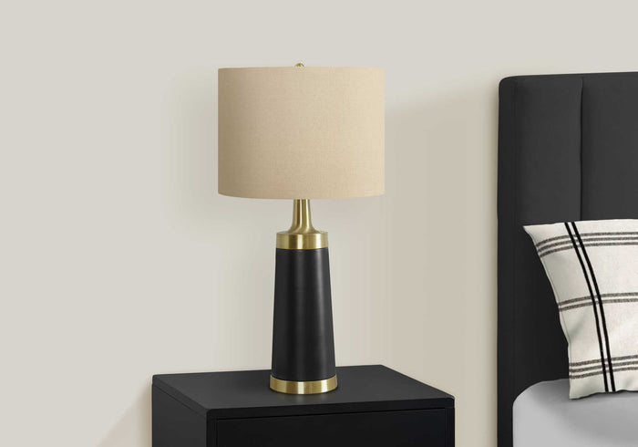 VALERIO NOIR™ – MODERN METAL TABLE LAMP – I 9623